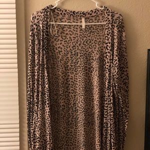 Leopard Cardigan